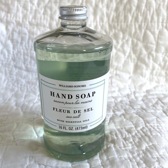 Williams Sonoma Bath & Body New Williams Sonoma Fleur De Sel Hand Soap Refill W Essential